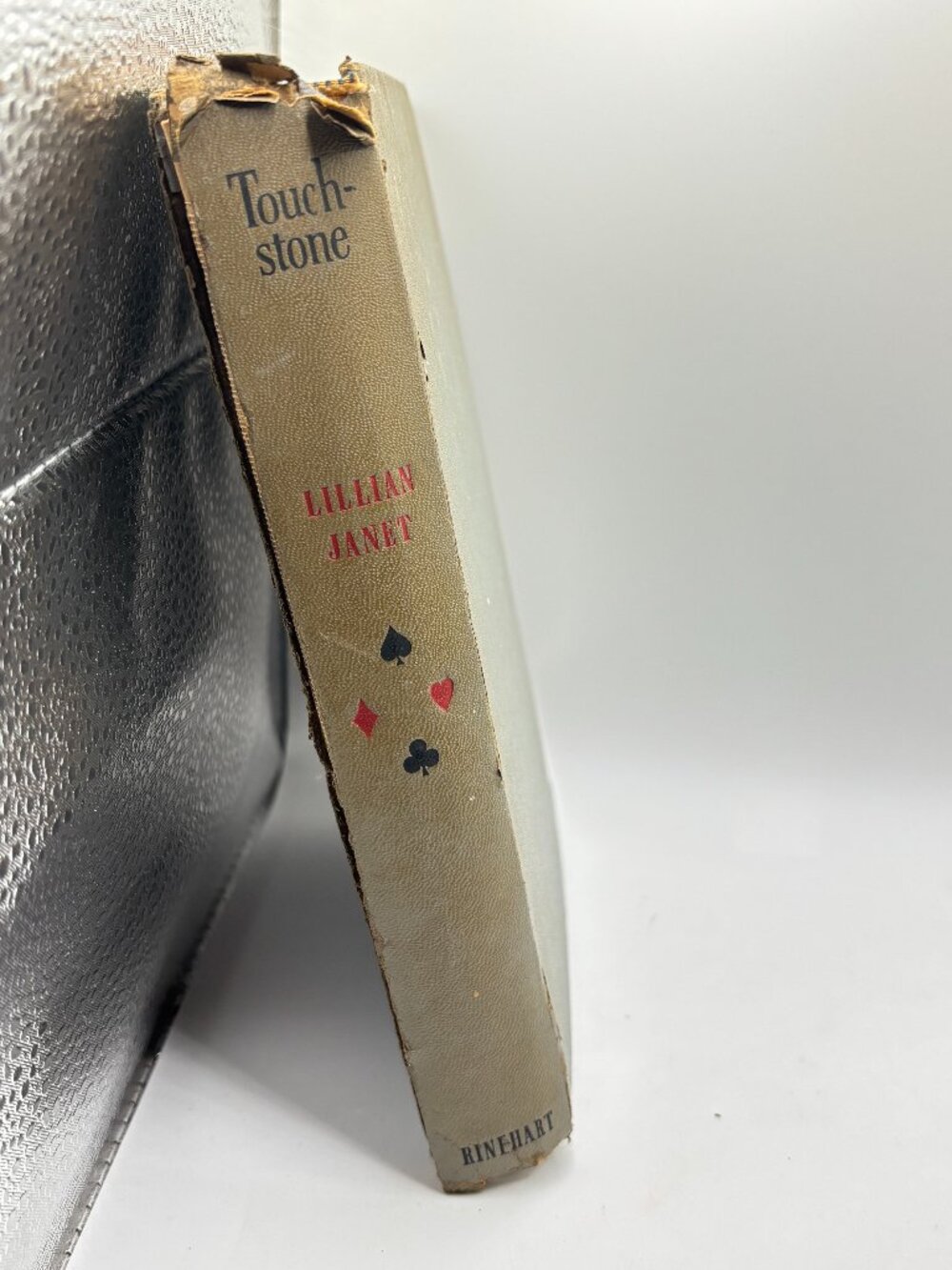 VTG Touchstone Novel Lillian Janet Hardcover 1947 Junk Journal Ephemera Romance
